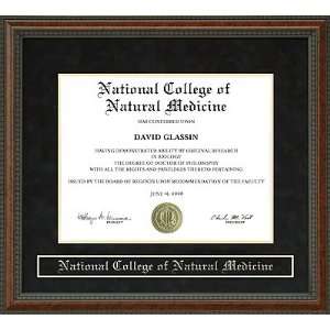  National College of Natural Medicine (NCNM) Diploma Frame 