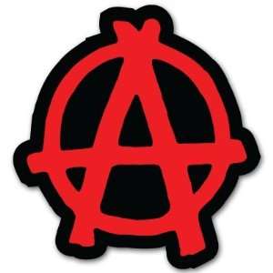  Anarchy PUNK music Anarchist sticker decal 4 x 4 