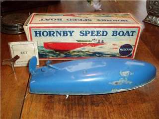 Meccano Erector Hornby No.1 Speed Boat, Hawk Circa, 1936  