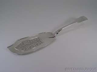 1823 GEORGE VI STERLING FISH SLICE BY WILLIAM KNIGHT II  