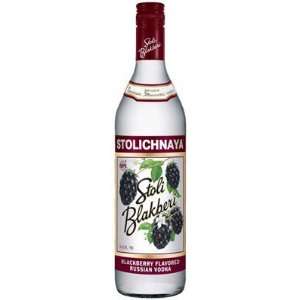  Stoli Blakberi Vodka 1 L Grocery & Gourmet Food