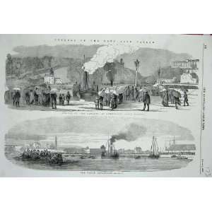    1855 Funeral Lord Raglan Ship Caradoc Basin Clifton
