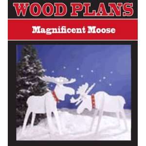  MAGNIFICENT MOOSE WOODWORKING PAPER PLAN PW10026