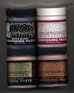 Dreamweaver Embossing Paste for Stencilling & More  