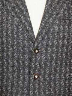 STEINBOCK BROWN Tweed WOOL Men Suit JACKET Coat 46 42 M  