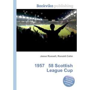  1957 58 Scottish League Cup Ronald Cohn Jesse Russell 