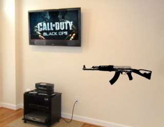 CALL OF DUTY AK47 VINYL WALL DECAL sticker any room  
