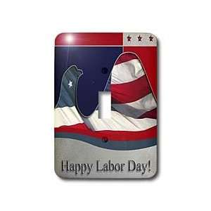 Beverly Turner Labor Day Design   Labor Day, Flag Eagle   Light Switch 