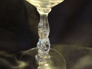 CAMBRIDGE CHANTILLY Etch Water Goblet Excellent Condition  