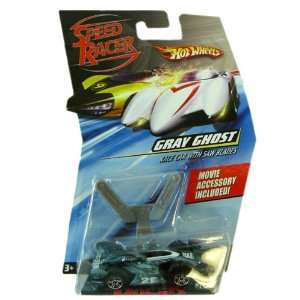    Hot Wheels Speed Racer Car   Race Wrecked Gray Ghost Toys & Games
