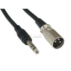  25ft XLR Male to 1/4 Male Microphone Cable Electronics