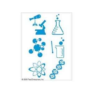  Kids Activity Project 8x10 Stencil 6 Pack Science Arts 