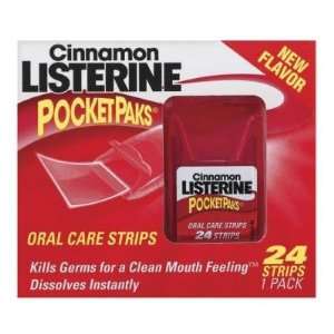  Pfizer Listerine Cinn. Pocket Paks Oral Strips (43710 