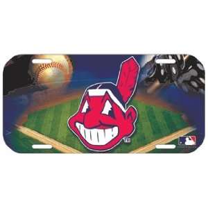  MLB Cleveland Indians High Definition License Plate *SALE 