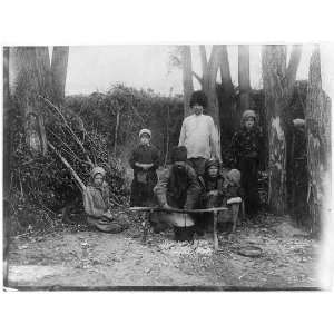  1921 Stavropol, Southeastern Russia   Refugee family