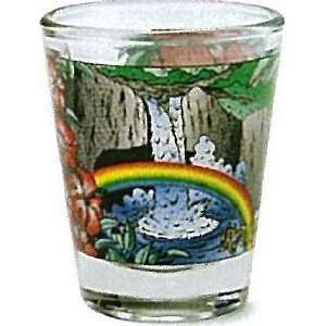  Hawaiian Shot Glass Rainbow Falls