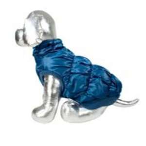  United K9 Quilted Puffer Dog Vest Size 14 Blue Pet 