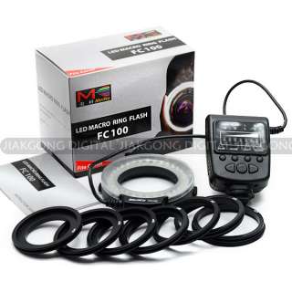   100 Macro Ring Flash/Light for Canon EOS 600D 60D 7D 550D 1100D T3i T3