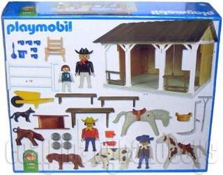 PLAYMOBIL #13963 Horse Stable MISB Antex Argentina   WESTERN   OESTE 