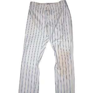 Lou Piniella #41 2010 Chicago Cubs Game Used Pinstripe Pants (30 