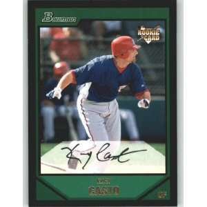 2007 Bowman Chrome Draft #BDP38 Kory Casto (RC)   Washington Nationals 