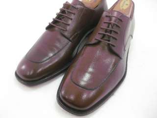 Bruno Magli Brown Apron Toe Dress Shoes Oxfords 8 M Retail $420 Made 
