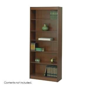  Safco Products   6 Shelf Reinforced Baby Veneer Bookcase 