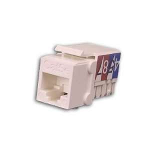  Channel Master RJ45 Cat5E White Snap In Jack Electronics