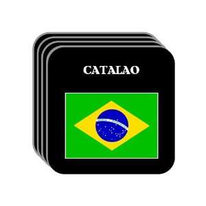  Brazil   CATALAO Set of 4 Mini Mousepad Coasters 