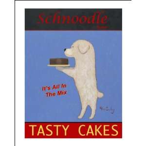 Schnoodle cakes Fine Limited Edition Print by Ken Bailey 