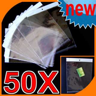 25 X Clear Self Adhesive Seal Gift Plastic Bags 24x28cm  