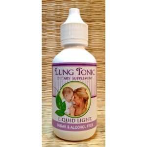 Lung Tonic 2 Oz Cold, Flu, Coughing, Respiratory, Bronchitis Support 