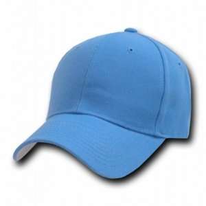 DECKY SKY BLUE 7 1/8 SIZE CAP FITTED BASEBALL HAT CAPS HATS  