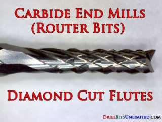 Ten Pieces 1/16 1/8 SHANK Carbide Router Bits pcb endmill End Mill 