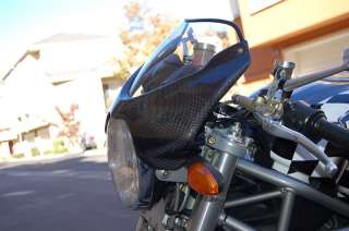 Ducati Carbon Fiber Front Monster Cowl Fairing  