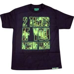  Shake Junt T Shirt 2 Times [Small] Black Sports 