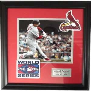  Albert Pujols 8x10 Framed with 2 patches Sports 
