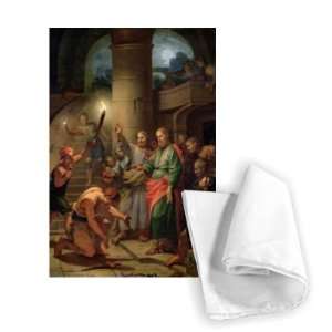  The Deliverance of St. Paul and St. Barnabas   Tea Towel 