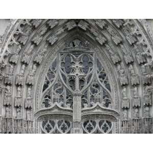 St. Gatien Cathedral Gable and Tympanum, Tours, Indre Et 