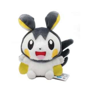  6.5 Pokemon Best Wishes Chibi Emolga Plush Doll Toy 