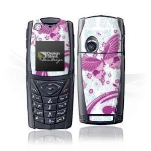  Design Skins for Nokia 5140   Pink Butterfly Design Folie 