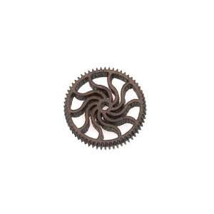   Steampunk Spiral Gear Pendant Component 1/2 Inch Arts, Crafts