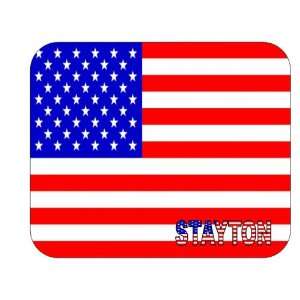  US Flag   Stayton, Oregon (OR) Mouse Pad 