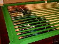 ADAM HAND SPLICED SNOOKER CUES, 1st On The Right Multi Hand Spliced 3 