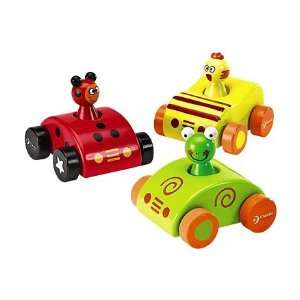 Squeaky Cars, Set of 3