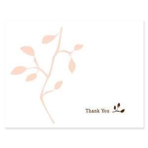 Spring Leaves Thank You Card Thank You Notes Health 