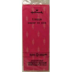  Hallmark Gift Wrap TIS8342 Pink Scroll Tissue Paper 6 