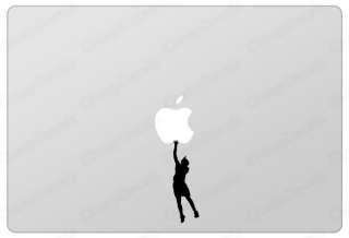 Basketball Jump shot MacBook Pro Air vinyl sticker skin  