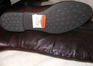 NWT Sofft Casoria Brown Leather Riding Boots 8.5 M $199  