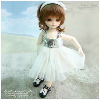YoSD]Spangle dress(black,white) BJD,outfit, nine9,doll  